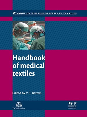 cover image of Handbook of Medical Textiles